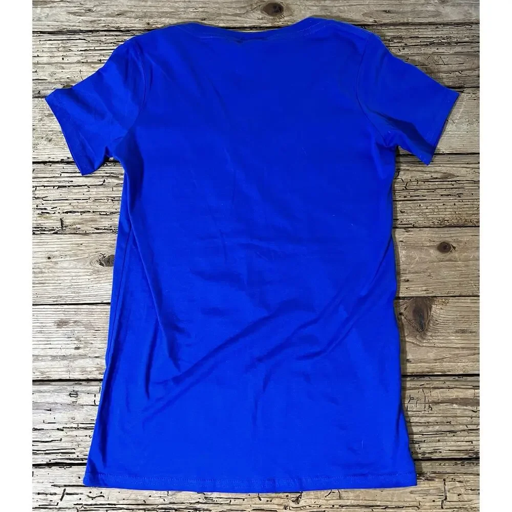 Genuine Merchandise Women's Size S Blue LA Dodgers T-Shirt